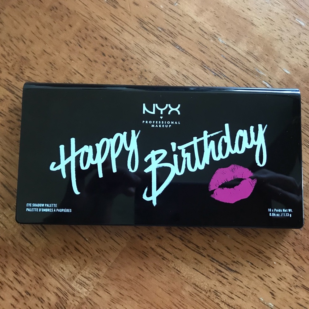 NYX birthday palette